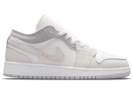 Детские кроссовки Jordan 1 Low Inside Out, кремово/серые