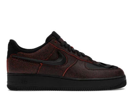 Мужские кроссовки Nike AF1 Low Halloween, черные