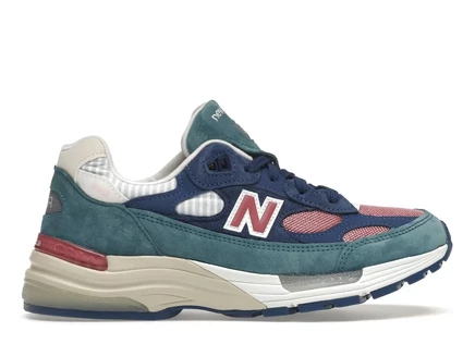Мужские кроссовки New Balance 992 Blue Teal Rose