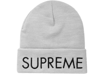 Унисекс шапка Supreme Capital, пепельно-серая