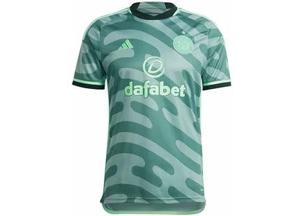 Мужская футболка Adidas Celtic FC 23/24 Third, зеленая
