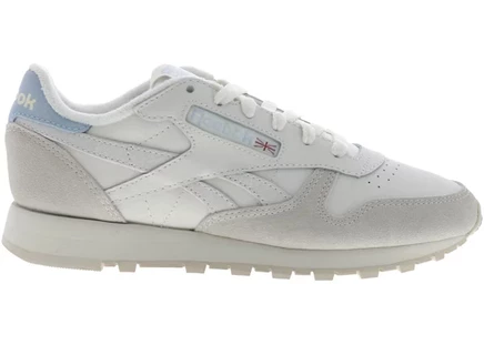 Женские кроссовки Reebok Classic Leather, молочно-голубые