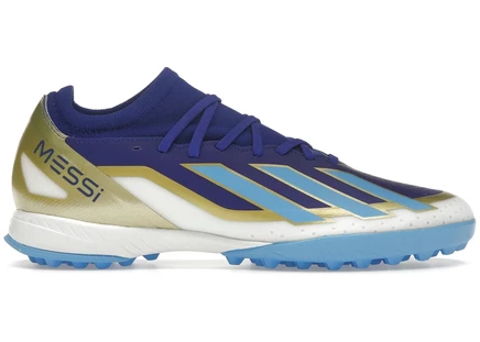 Футбольные бутсы Adidas Crazyfast Messi League, голубые/белые