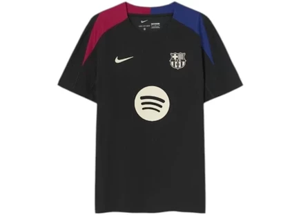 Мужская футболка Nike Barcelona Strike Dri-Fit, черная
