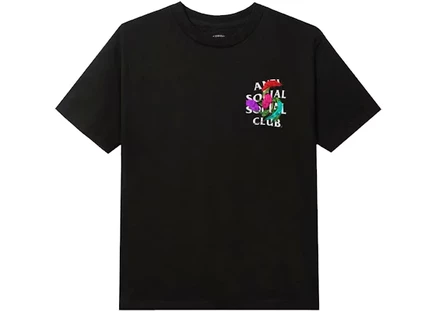 Мужская футболка Anti Social Social Club Thorns, черная