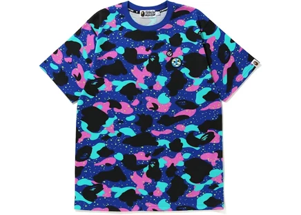 Мужская футболка Bape x Kid Cudi Camo, мультиколор