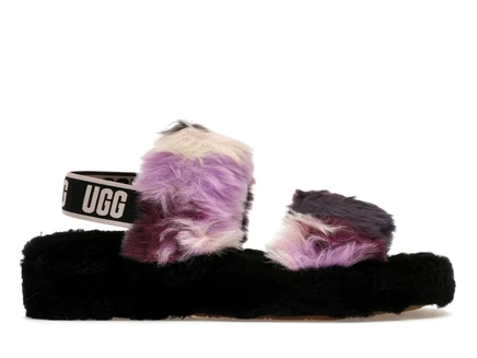 Женские сланцы Ugg Oh Yeah Slide, магнолия/черные
