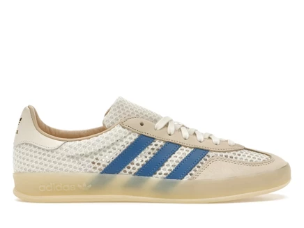 Мужские кроссовки Adidas Gazelle Indoor, молочно-голубые