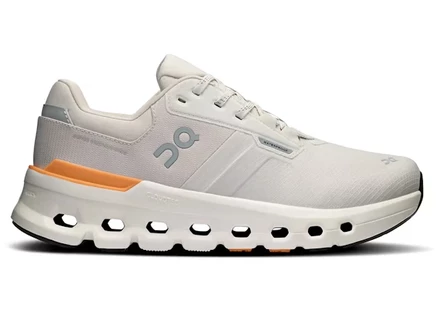 Женские кроссовки On Cloudrunner 2 Waterproof, серо-оранжевые
