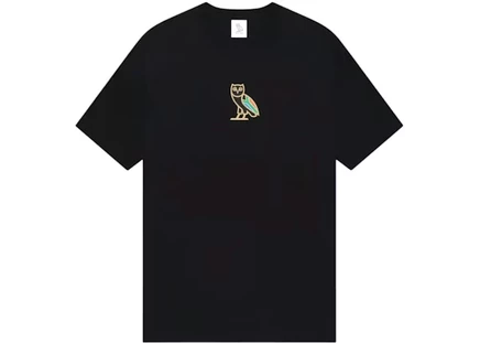 Мужская футболка OVO South Africa Mini OG Owl, черная