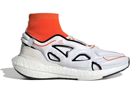 Женские кроссовки Adidas Ultra Boost 22, оранжево-белые