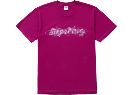 Мужская футболка Supreme Smoke, фуксия
