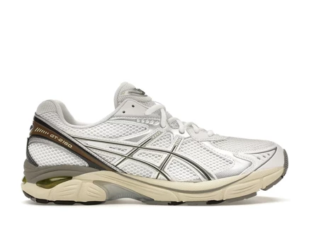 Мужские кроссовки Asics GT-2160, бело-светло-жёлтые
