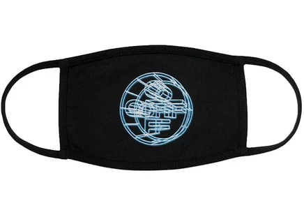 Унисекс маска Off-White 3D Crossed, черная/многоцветная