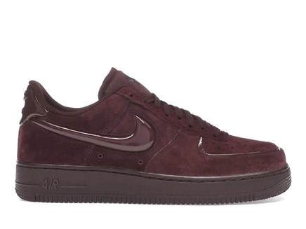 Женские кроссовки Nike Air Force 1 Low 07, бордовые