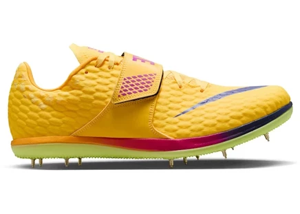 Мужские кроссовки Nike High Jump Elite, лимонно-зеленые/индиго