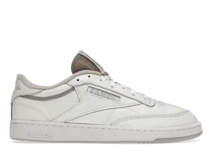 Мужские кроссовки Reebok Club C 85 Eames Monotone, белые