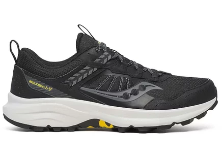 Мужские кроссовки saucony excursion tr17, черный/серый