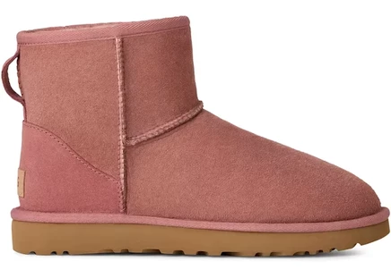 Женские угги Ugg Classic Mini II, розовые