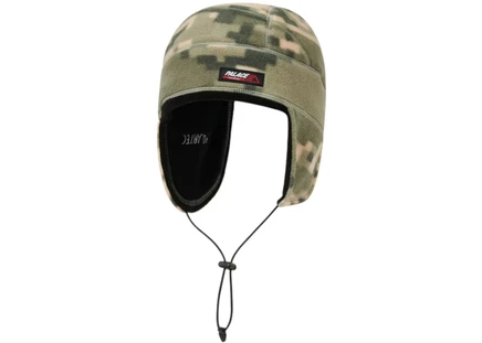 Шапка Palace Polartec Earflap, тигровый камуфляж