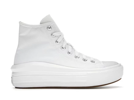 Женские кеды Converse Chuck Taylor All Star Move Hi, белые