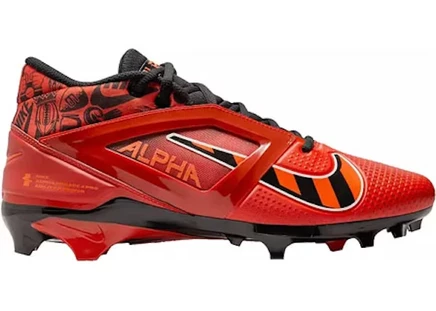Мужские кроссовки Nike Alpha Menace 4 Pro, красно-черные
