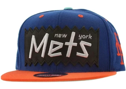 Унисекс кепка American Needle New York Mets ретро, сине-оранжевая