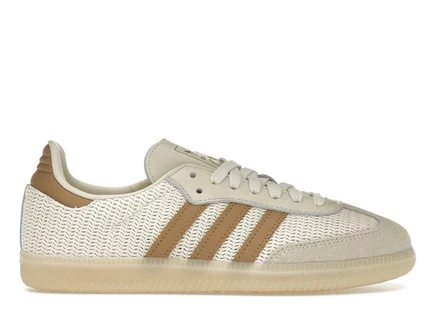 Мужские кроссовки Adidas Samba OG, кремово-белые/коричневые/песочные