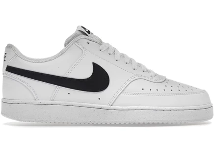 Кроссовки Nike Court Vision Low Next Nature, белые/черные