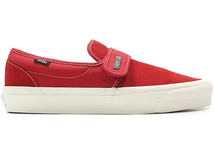 Мужские слипоны Vans Slip-On 47 V DX Fear of God, красные