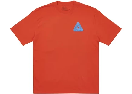 Мужская футболка palace tri-slime, красная