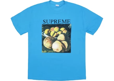 Мужская футболка Supreme Still Life, ярко-синяя