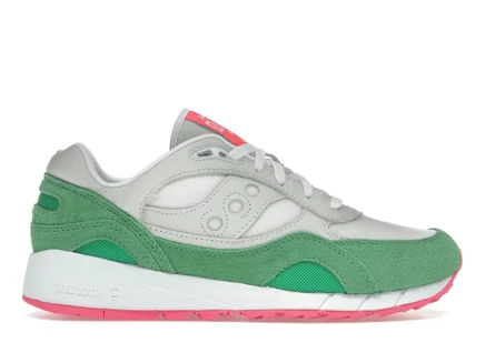 Мужские кроссовки Saucony Shadow 6000 Split, зелено-белые
