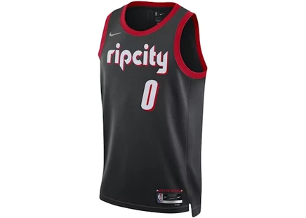Мужская майка Nike Damian Lillard City Edition, черная