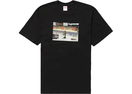 Мужская футболка Supreme Thrasher Game, черная