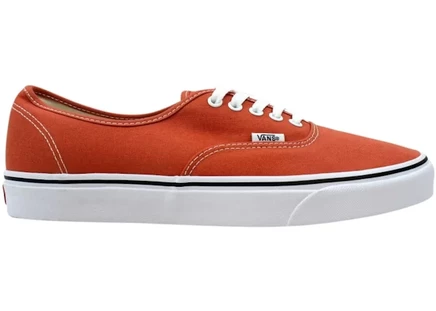 Мужские кеды Vans Authentic, коричнево-белые