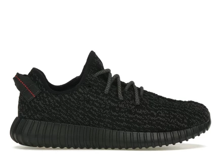 Мужские кроссовки Adidas Yeezy Boost 350 (2016), черные