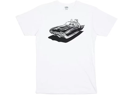 Мужская футболка Billionaire Boys Club Thunder Rocket, белая