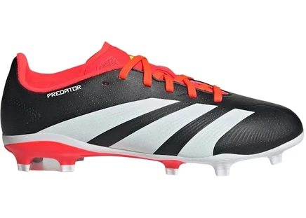 Детские бутсы Adidas Predator 24 League FG, черные/белые/красные