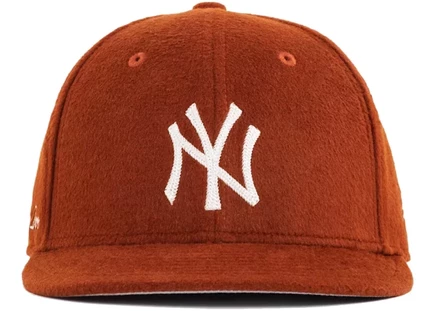 Мужская кепка Aime Leon Dore x New Era Yankees, оранжевая