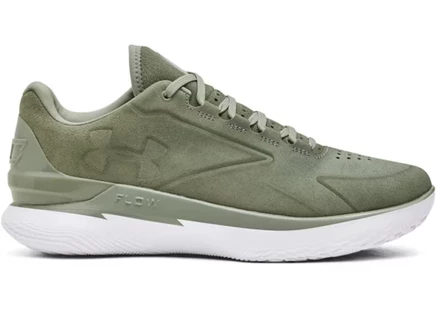 Мужские кроссовки Under Armour Curry 1 Low, зелёно-белые