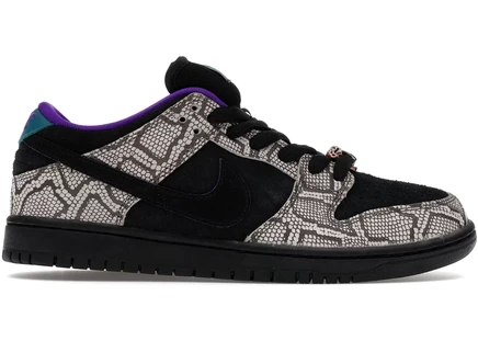 Nike SB Dunk Low Dashawn Jordan Copperhead string/black/bright spruce/fierce purple/dark russet/black
