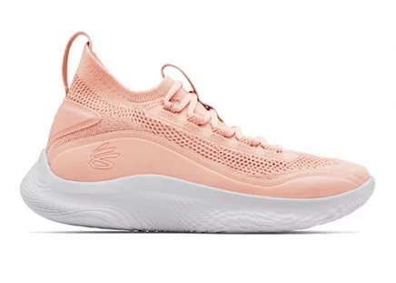 Кроссовки Under Armour Curry Flow 8 Class-y, розово-белые