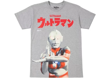 Мужская футболка BAIT x Ultraman Pose, серая