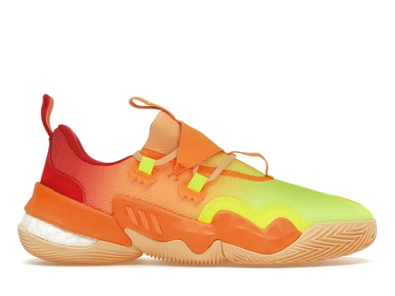 Мужские кроссовки adidas Trae Young 1, красно-оранжевые