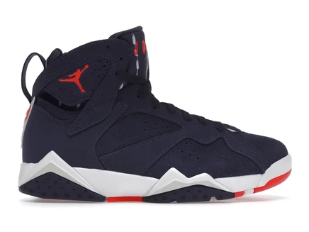 Мужские кроссовки Jordan 7 Retro Quai 54, черно-белые
