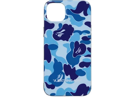 Чехол для iPhone 14 Plus Bape ABC Camo, синий
