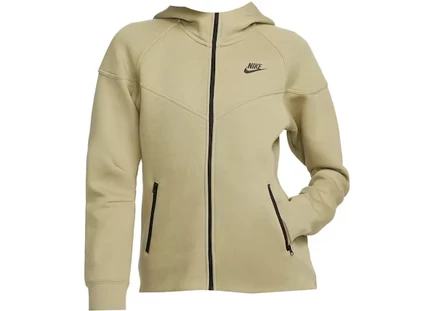 Женское худи Nike Tech Fleece Windrunner, оливковое/черное