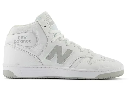 Мужские кроссовки New Balance Numeric 480 High, бело-серые