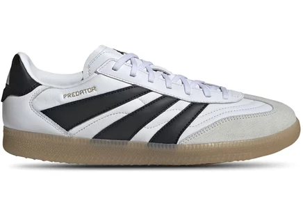 Мужские футзалки Adidas Predator Freestyle Indoor, бело-черные